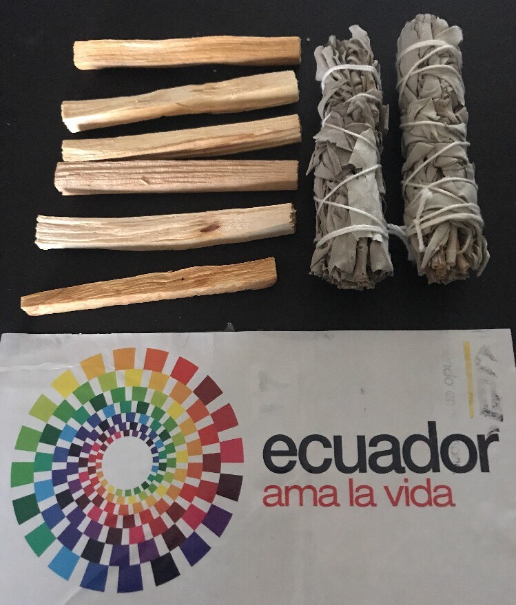 6 Palo Santo Wood & 2 White Sage Smudge Sticks: Cleansing Negativity Removal