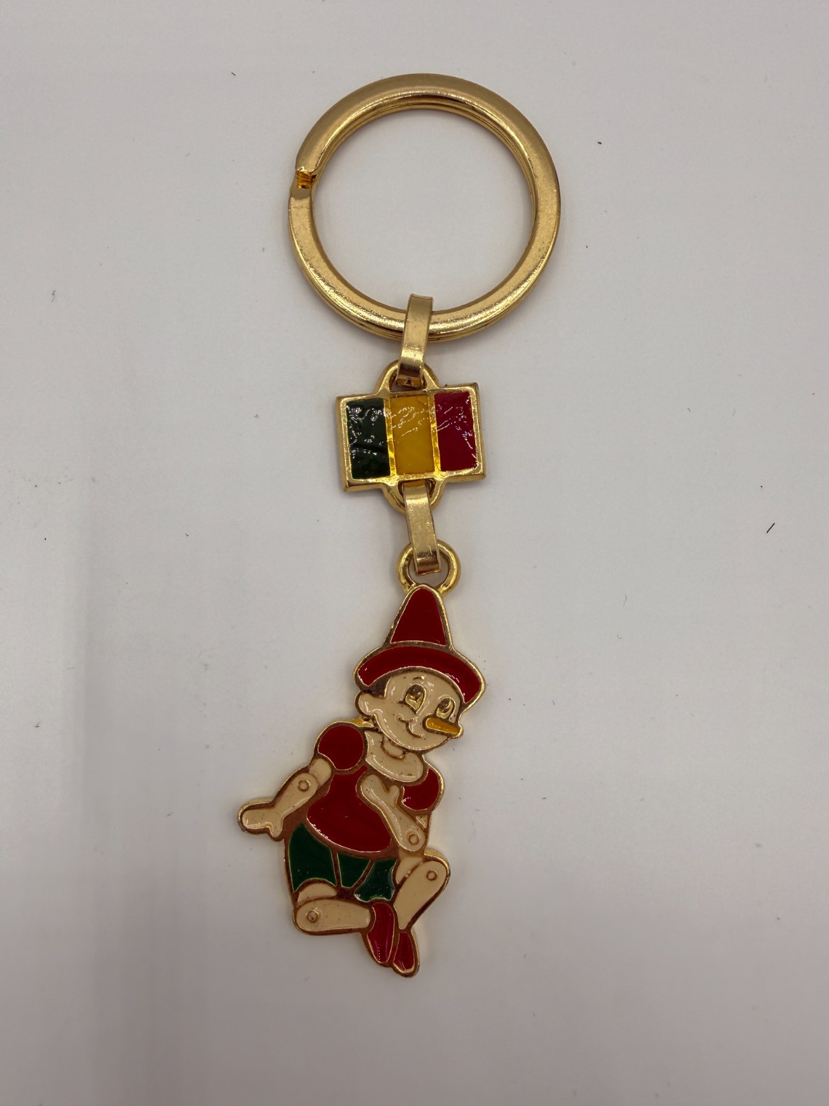 Vintage Pinocchio keychain – Made in Italy