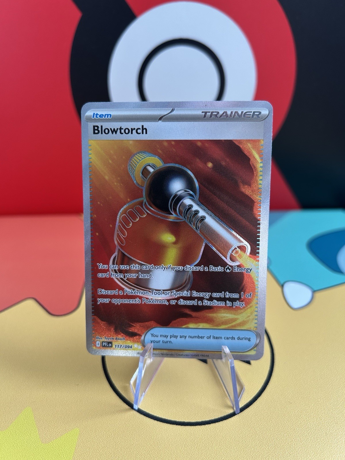 Blowtorch 117/094 Me02: Phantasmal Flames Holo
