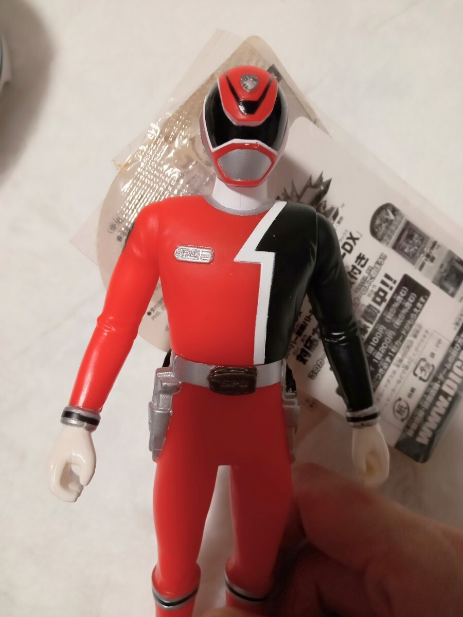 Tokumei Sentai Dekaranger Dekared Soft Vinyl Figure About 16 cm Used