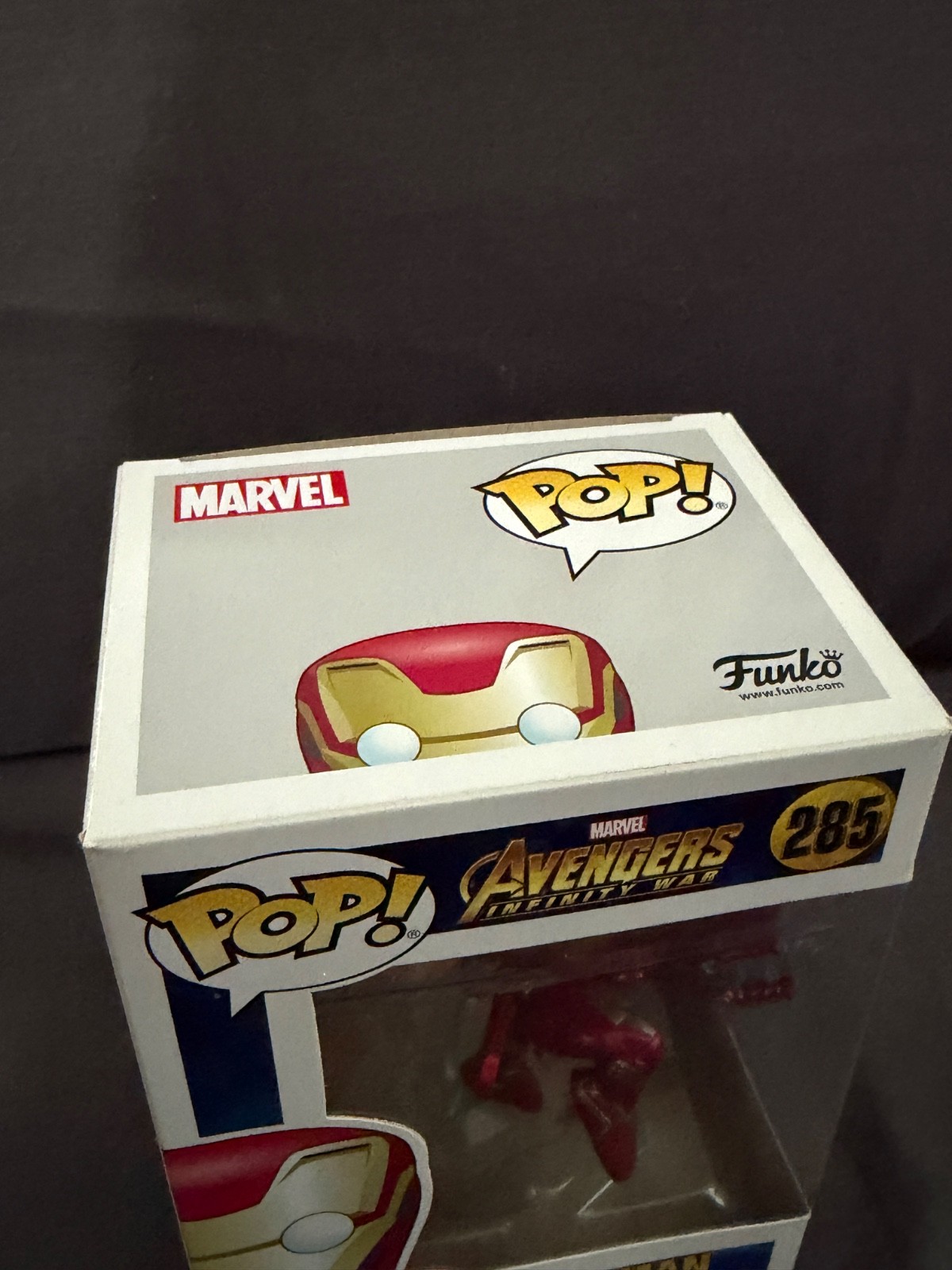 Funko Pop! Marvel Avengers Infinity War Iron Man #285 Vinyl Figure RDJ MCU