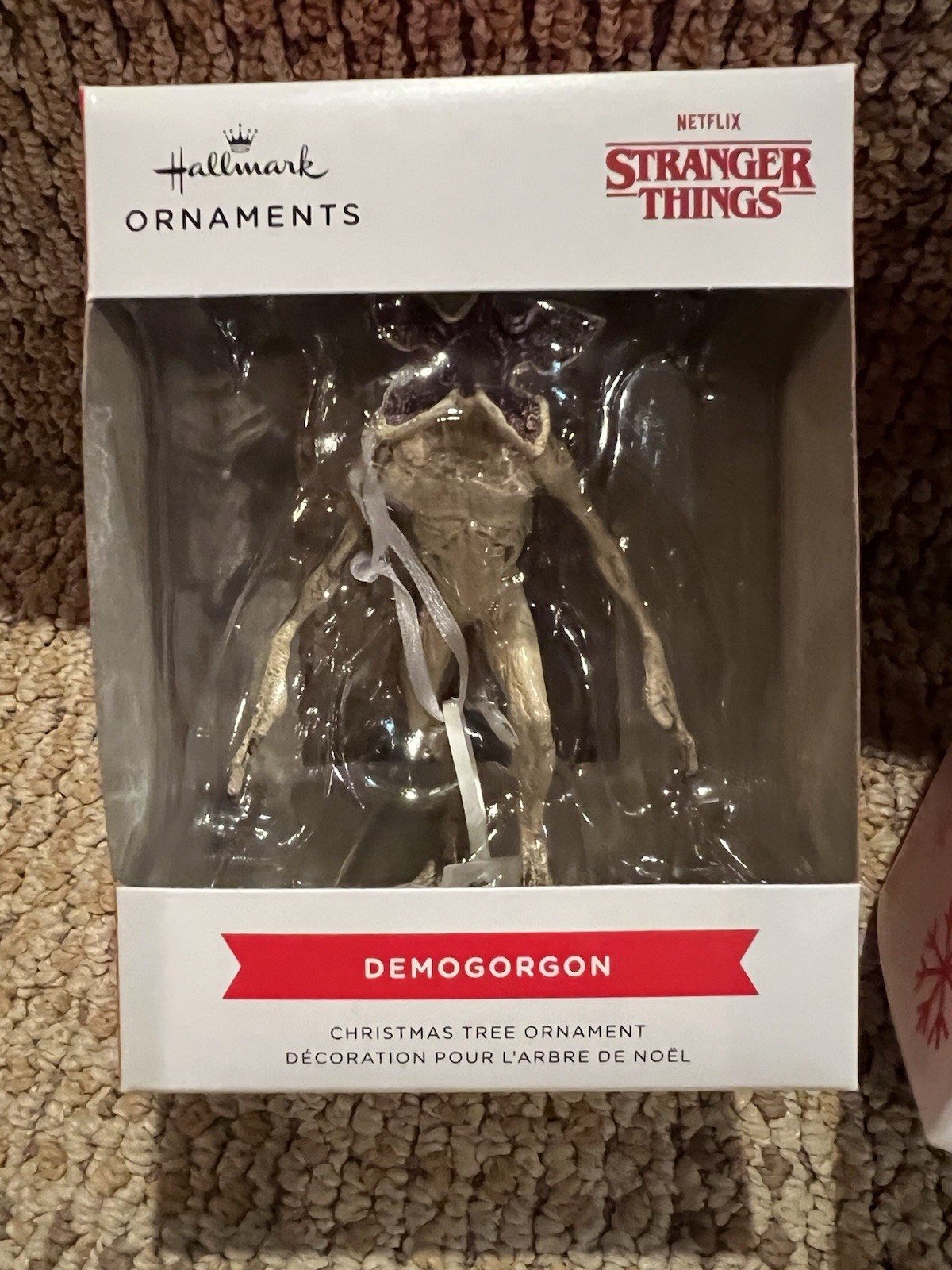 Hallmark Stranger Things DEMOGORGON Christmas Ornament