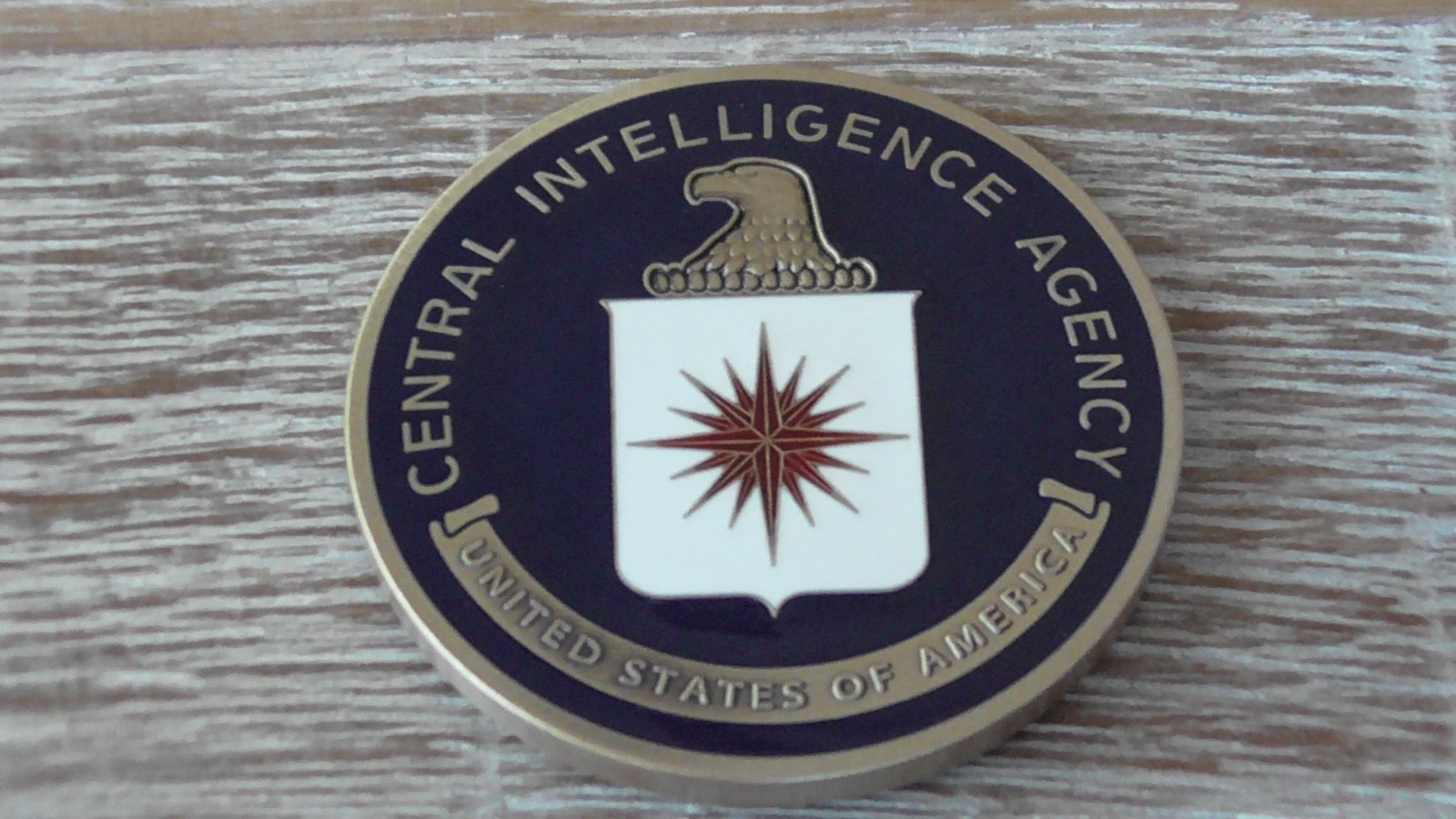 CIA Central Intelligence Agency US Intelligence Community Challenge Coin #D831