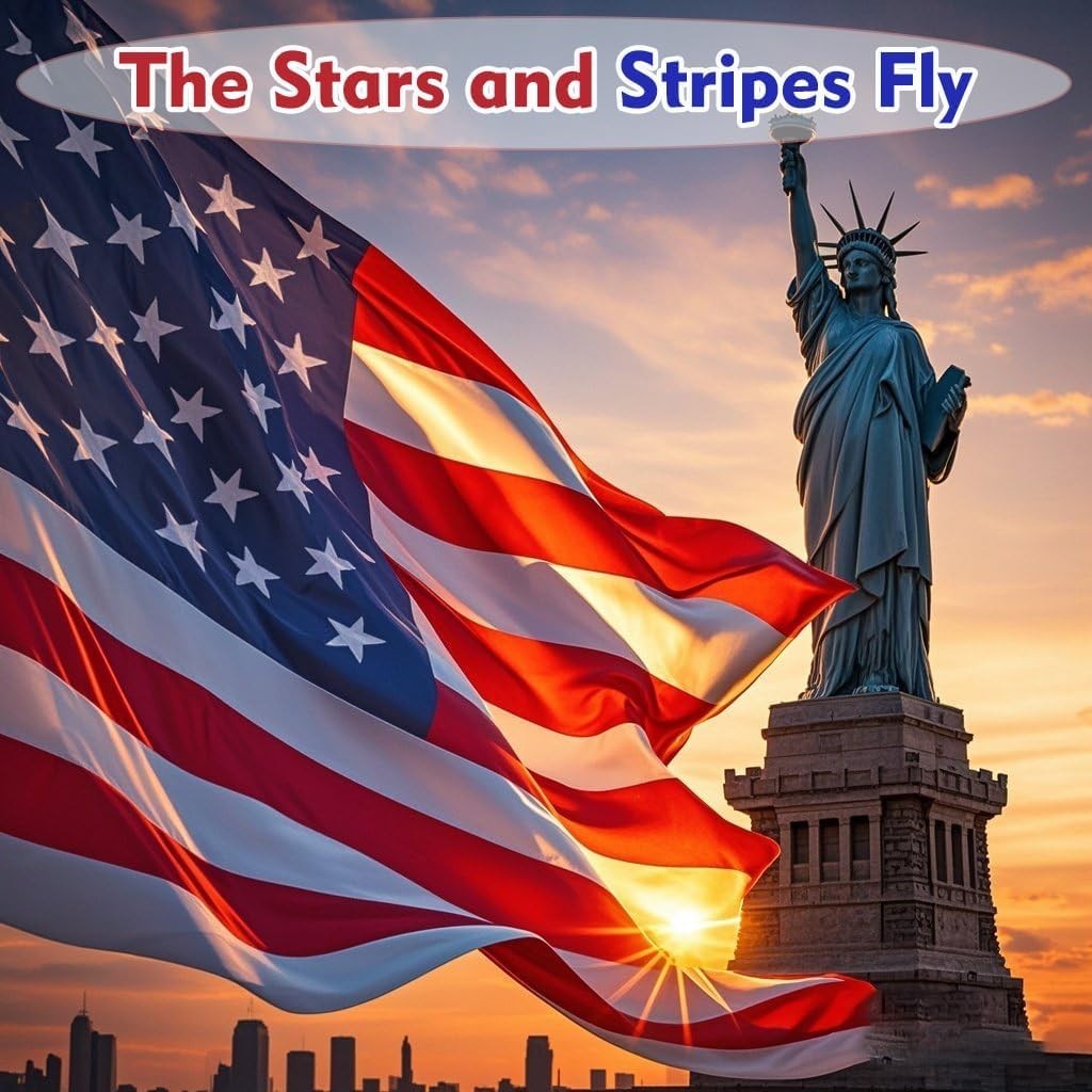 American Flag 8×12 FT, Large Flag High Wind with Embroidered Stars, Sewn St…
