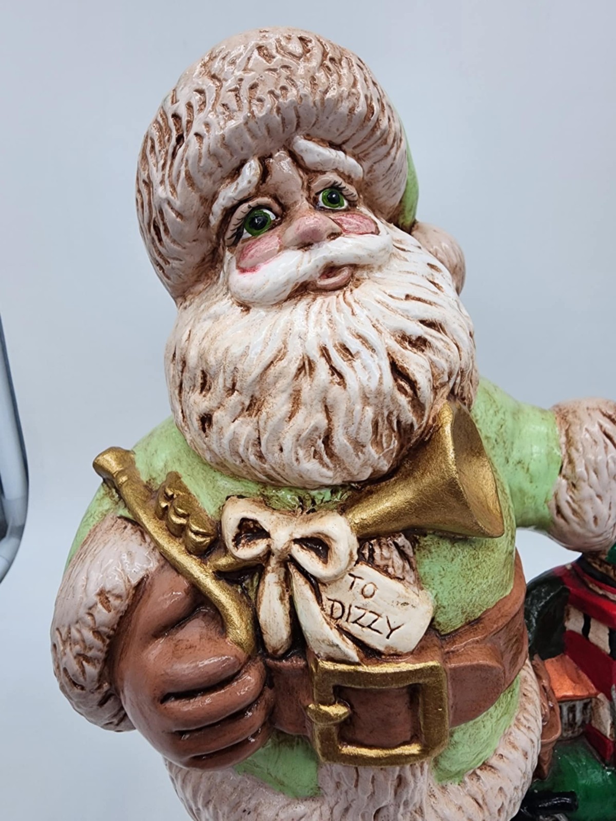 10.5 Inch Ceramic Hand Painted Nautical Santa South Carolina 2002
