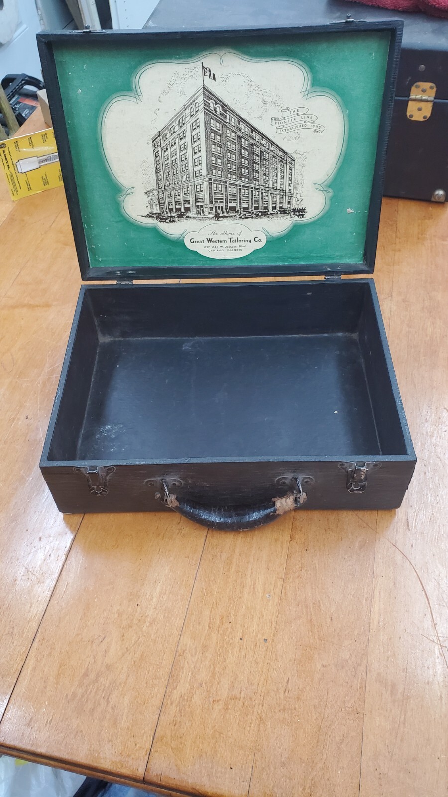 The Great Western Co Fabric or Garment Box