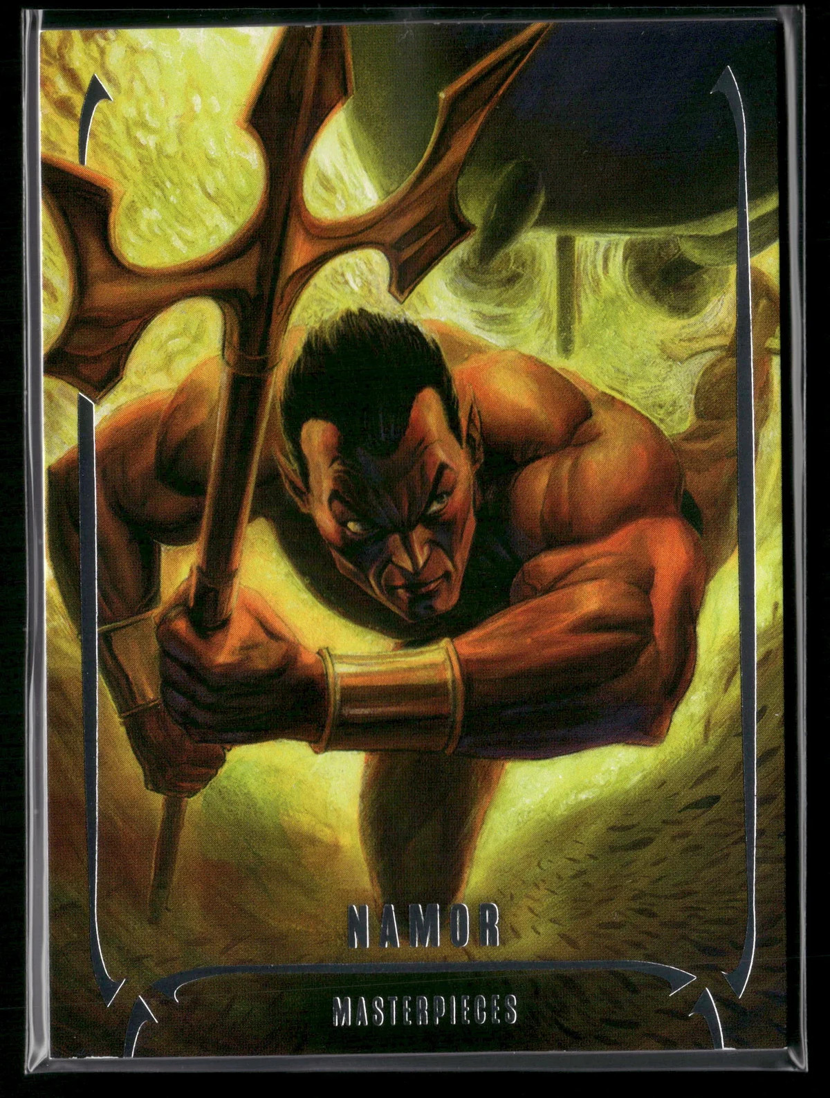 2024 Marvel Masterpieces Namor #37 Silver Foil Serial Numbered NM