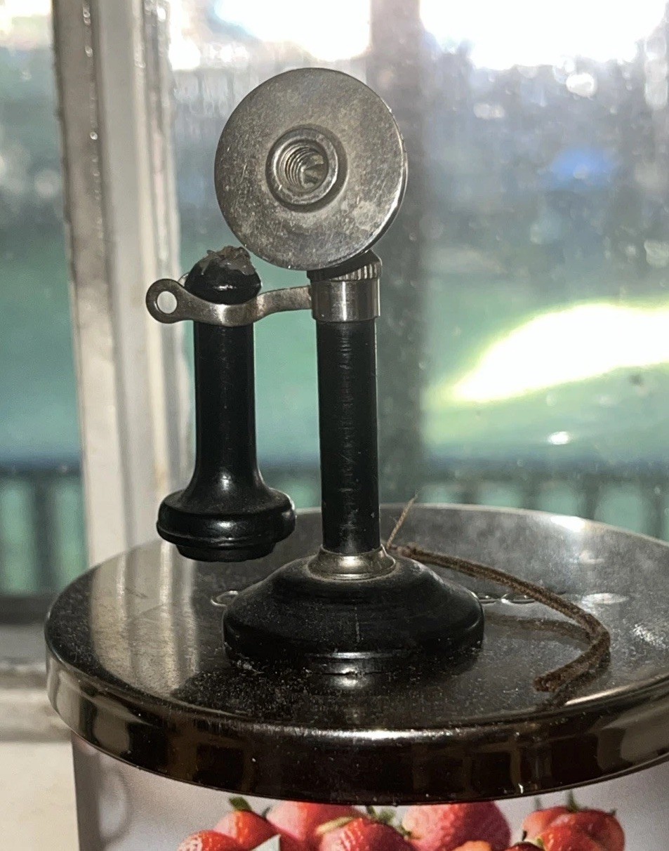 Vintage 1920’s Stromberg Carlson RARE!! Candlestick Salesman Sample Telephone!