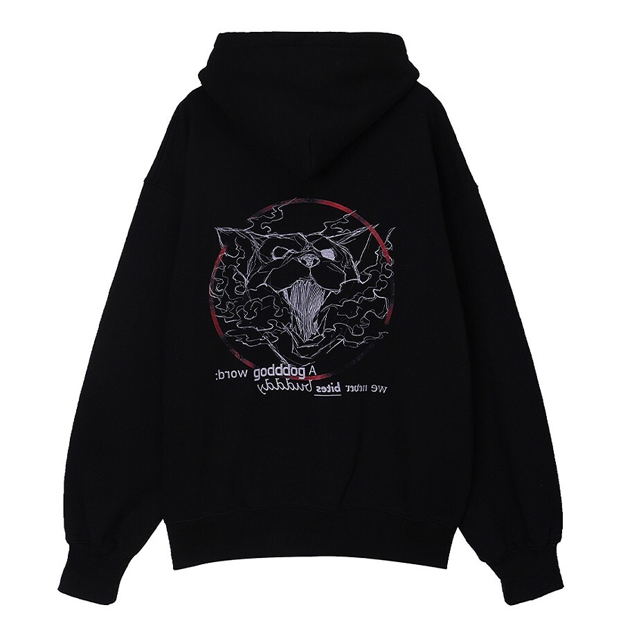 LOOKISM OFFICIAL MD GOODS GODDOG FLEECE [L] /갓독 크루/Hood Tee/Pullover/Sweatshirt