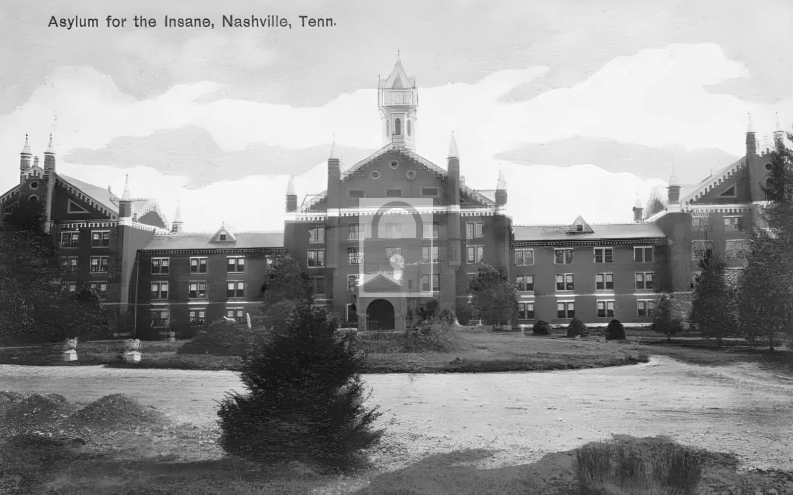 Insane Asylum Hospital Nashville Tennessee TN – Reprint