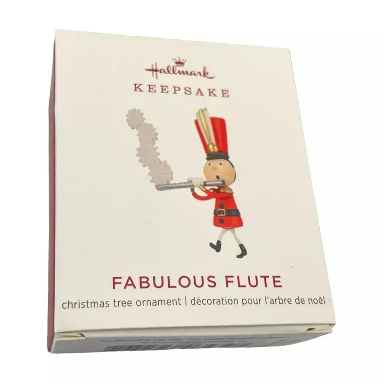 Hallmark 2019 Fabulous Flute Miniature Ornament
