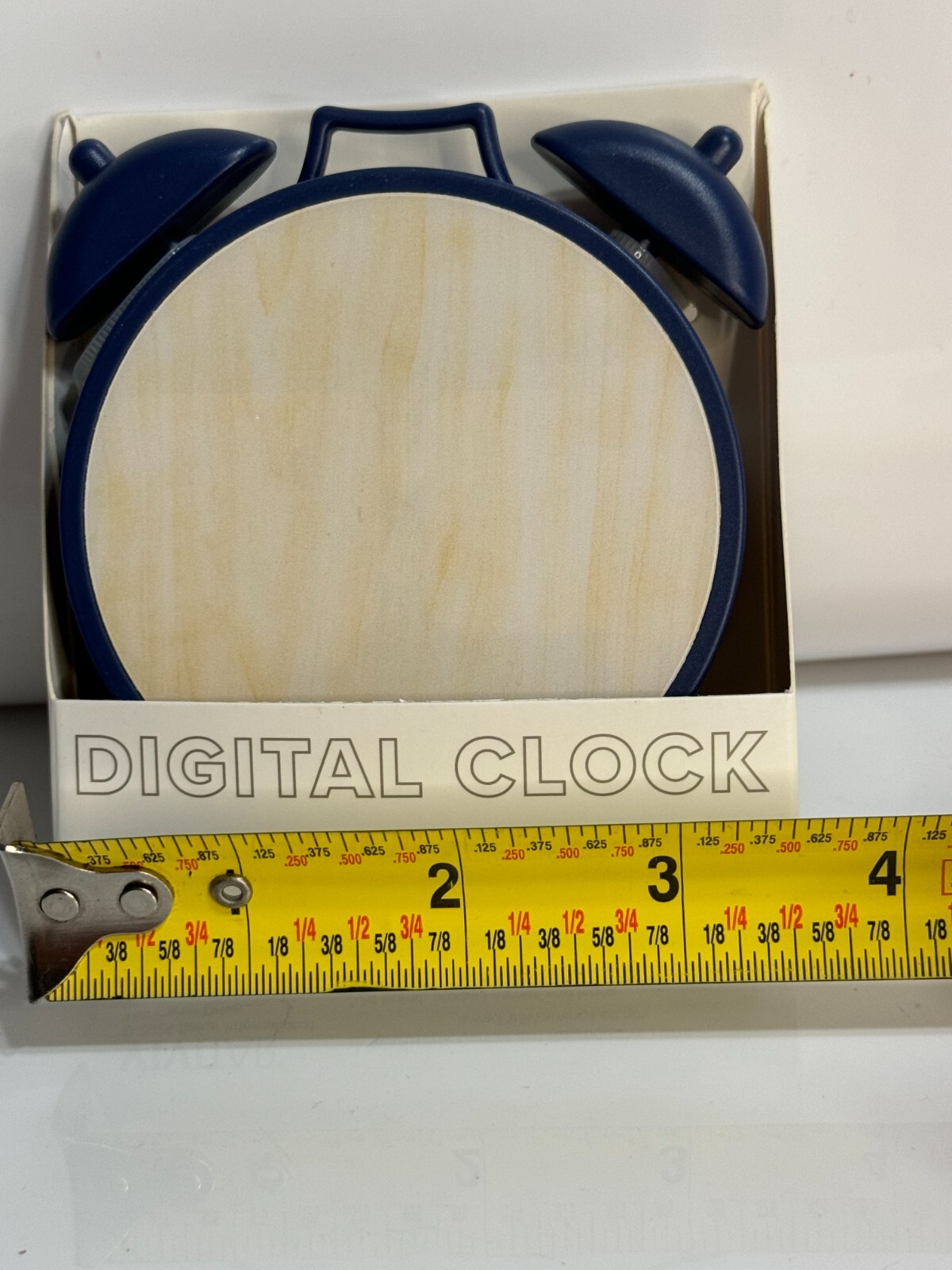 Vivitar Novelty Digital Clock LCD Jumbo Number Display NEW Battery Operated.