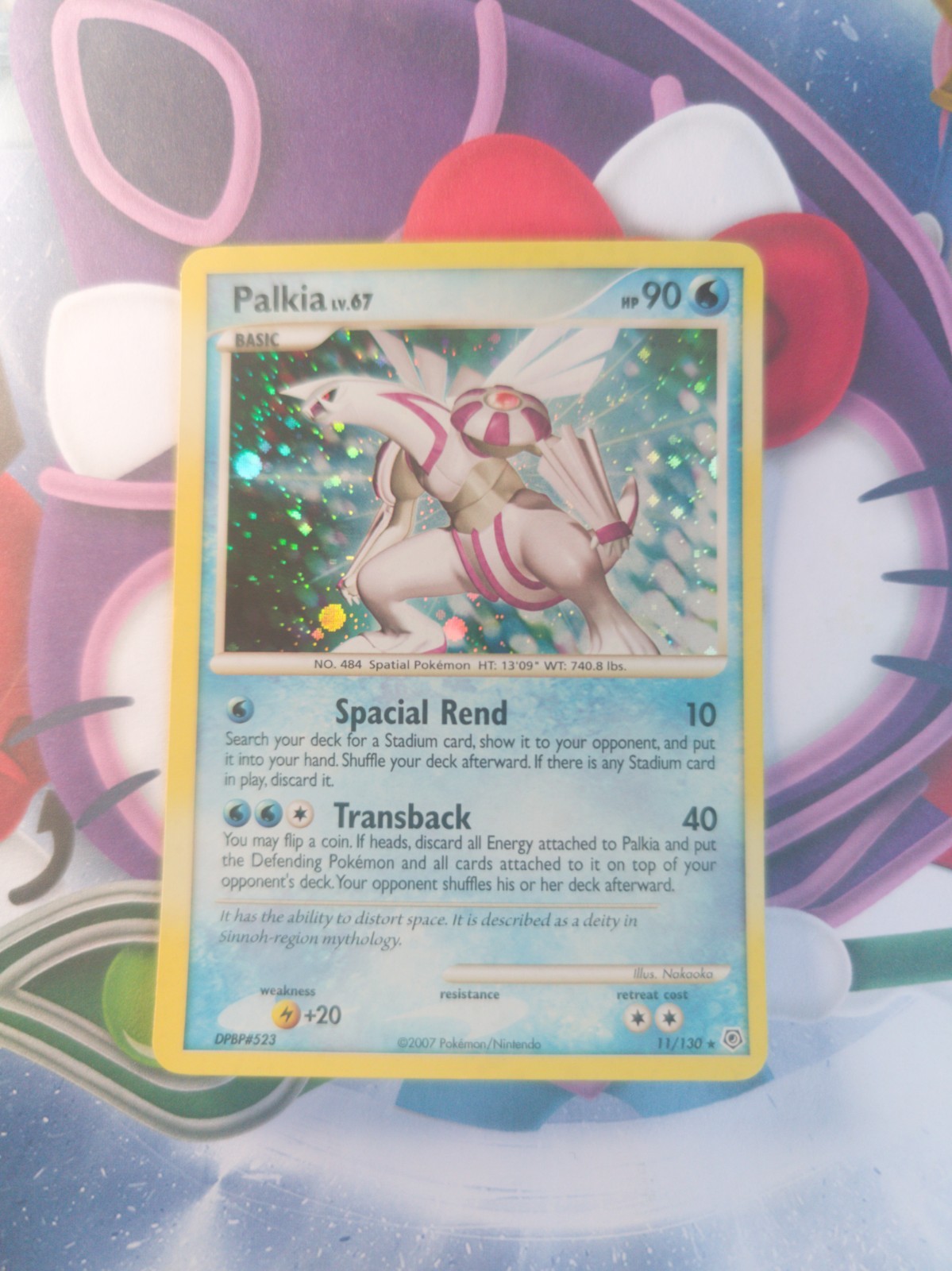Pokémon TCG Palkia Diamond Pearl 11/130 Holo Holo Rare