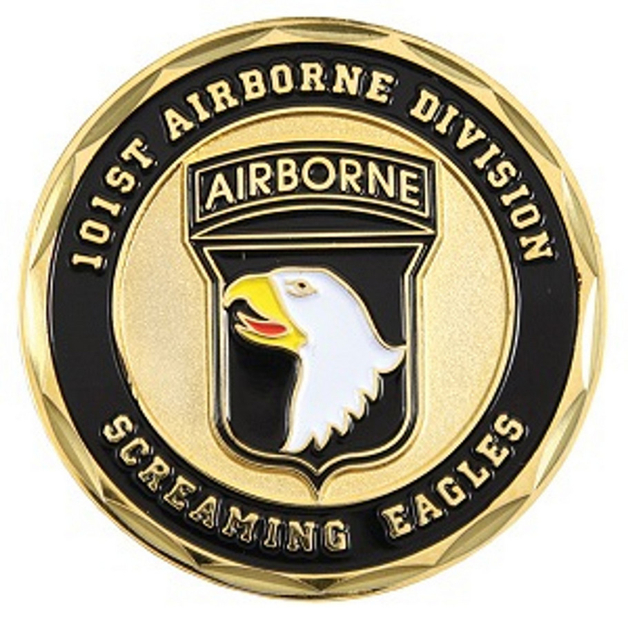 Army 101st Airborne Screaming Eagles Challenge Coin Collectable Commemorative
