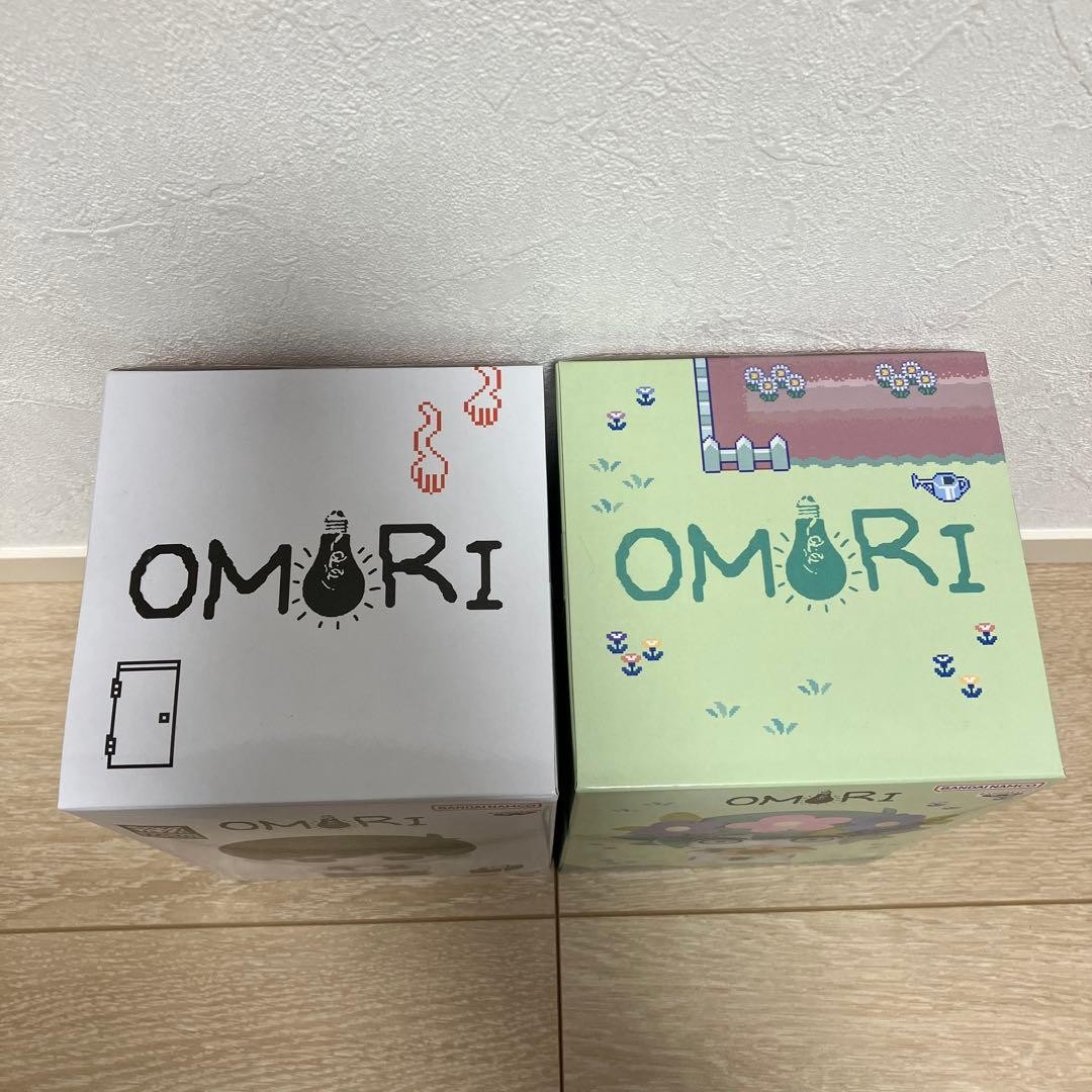 OMORI Osuwari Figure Omori & Basil Set Horror game BANPRESTO