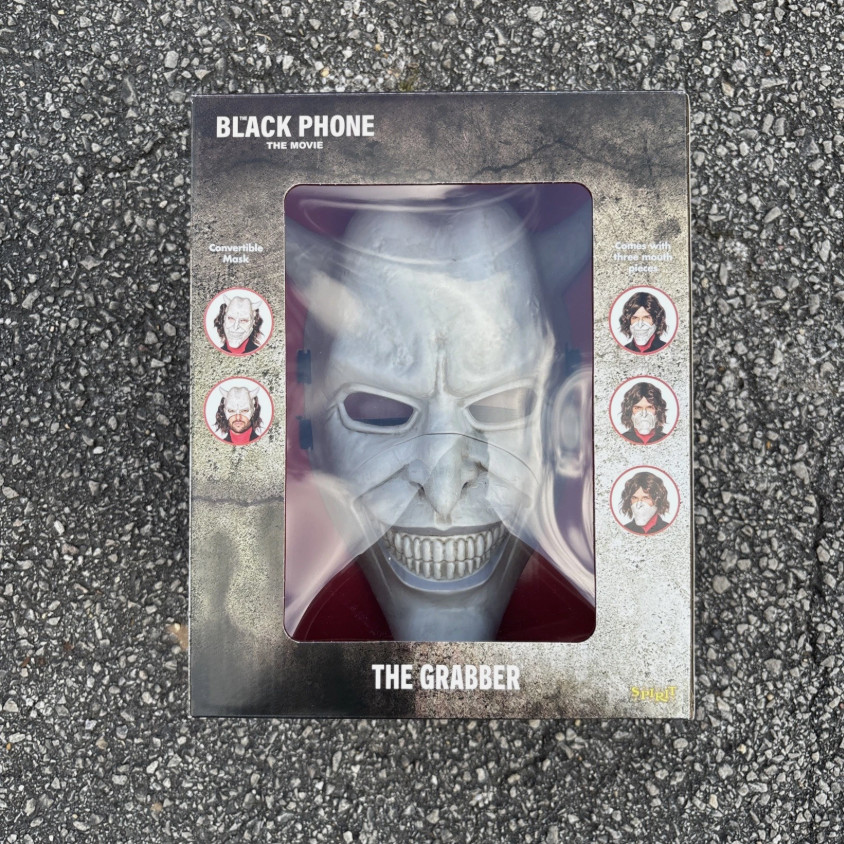 (NEW) The Grabber Half Mask The Black Phone From Spirit Halloween SHIPS TODAY