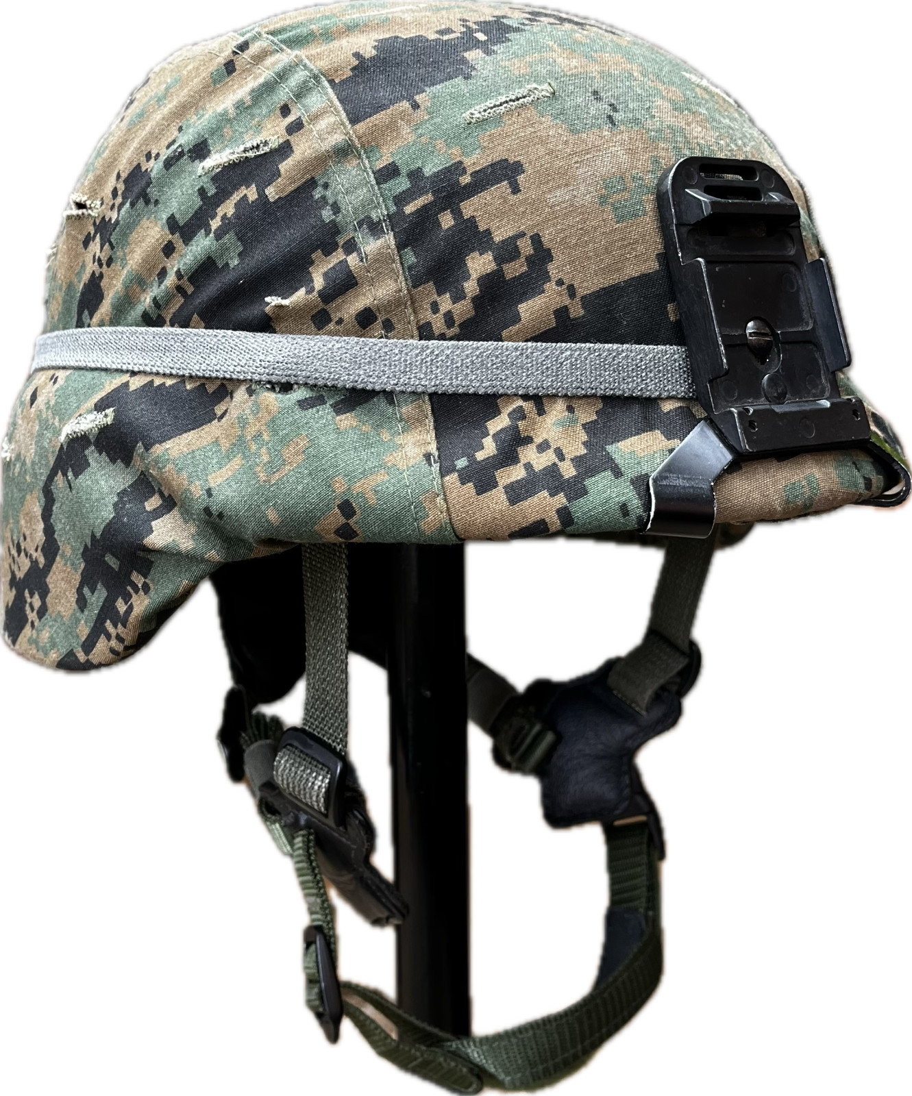 USMC Gentex LWH Lightweight Combat Ballistic Helmet USGI Marine Corps X-Large XL