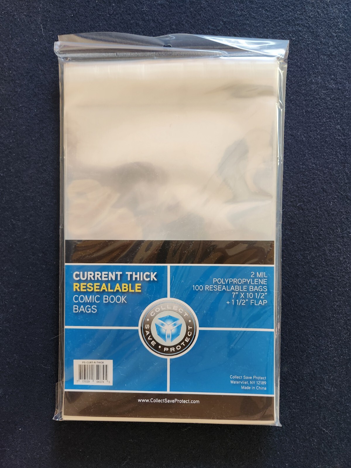 100 CSP RESEALABLE Modern Age Comic Book Acid Free Poly Bags archival sleeves