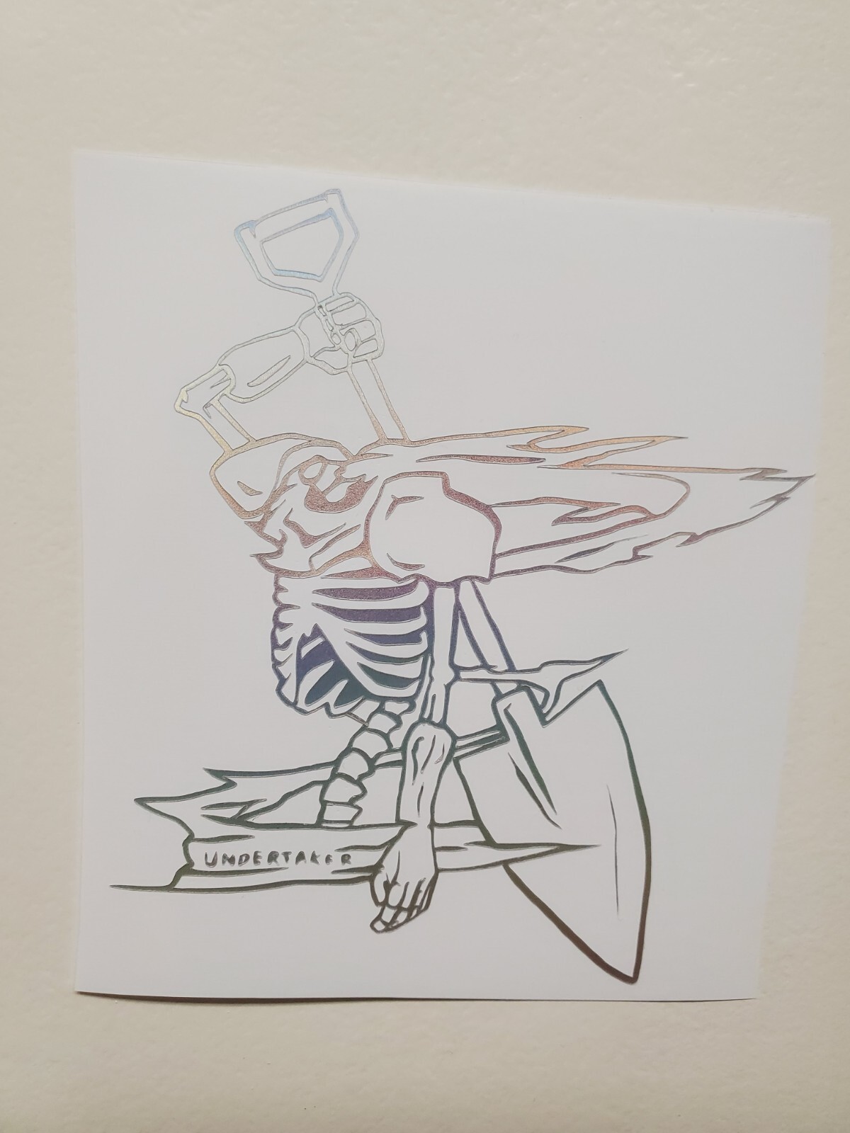 Undertaker Shinei Reaper Logo 86 Eighty-Six Decal Sticker Anime Car, Windows!