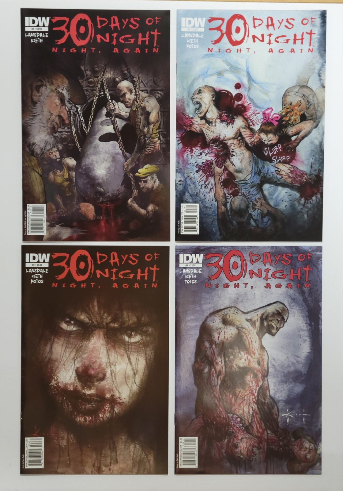 30 Days Of Night: Night Again (IDW, 2011) Complete Set Issues 1-4