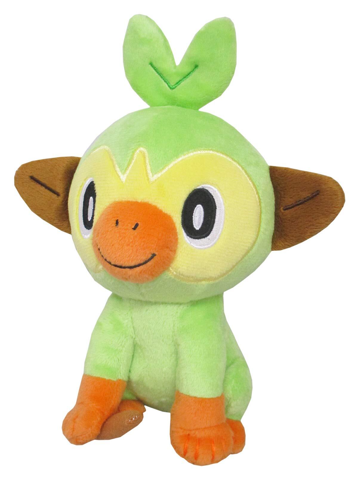 Pokemon All Star Collection Plush Doll Grookey S Size W15.5xD10.5xH20cm PP149