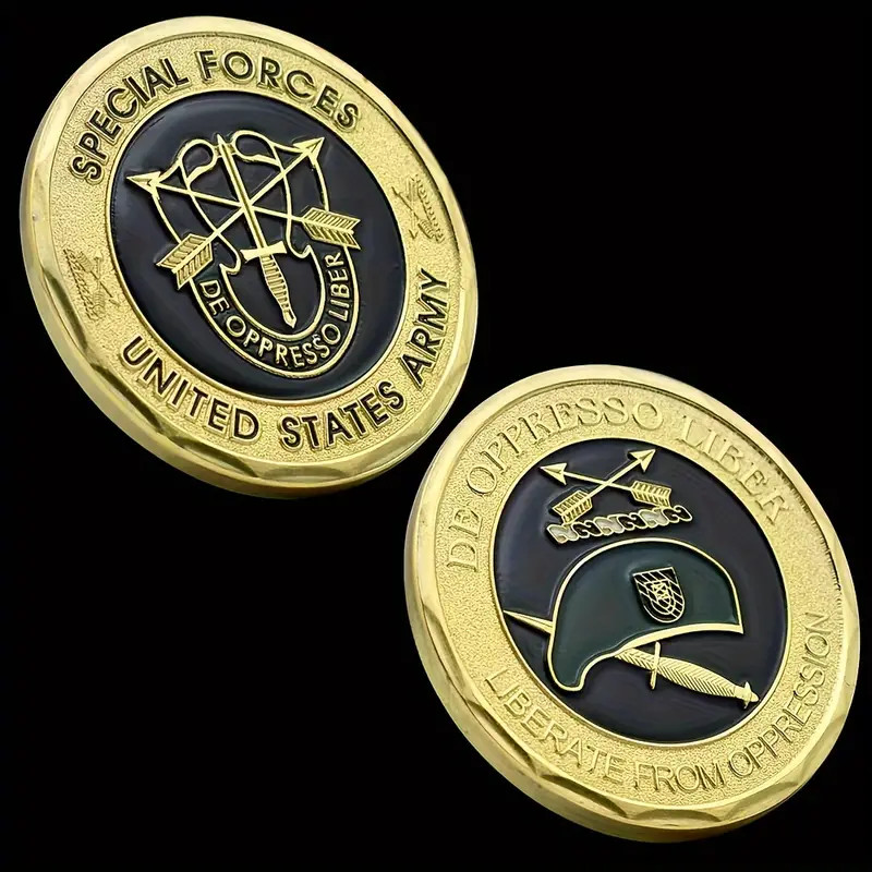 Army Green Berets Special Forces Challenge Coin Collectable Commemorative