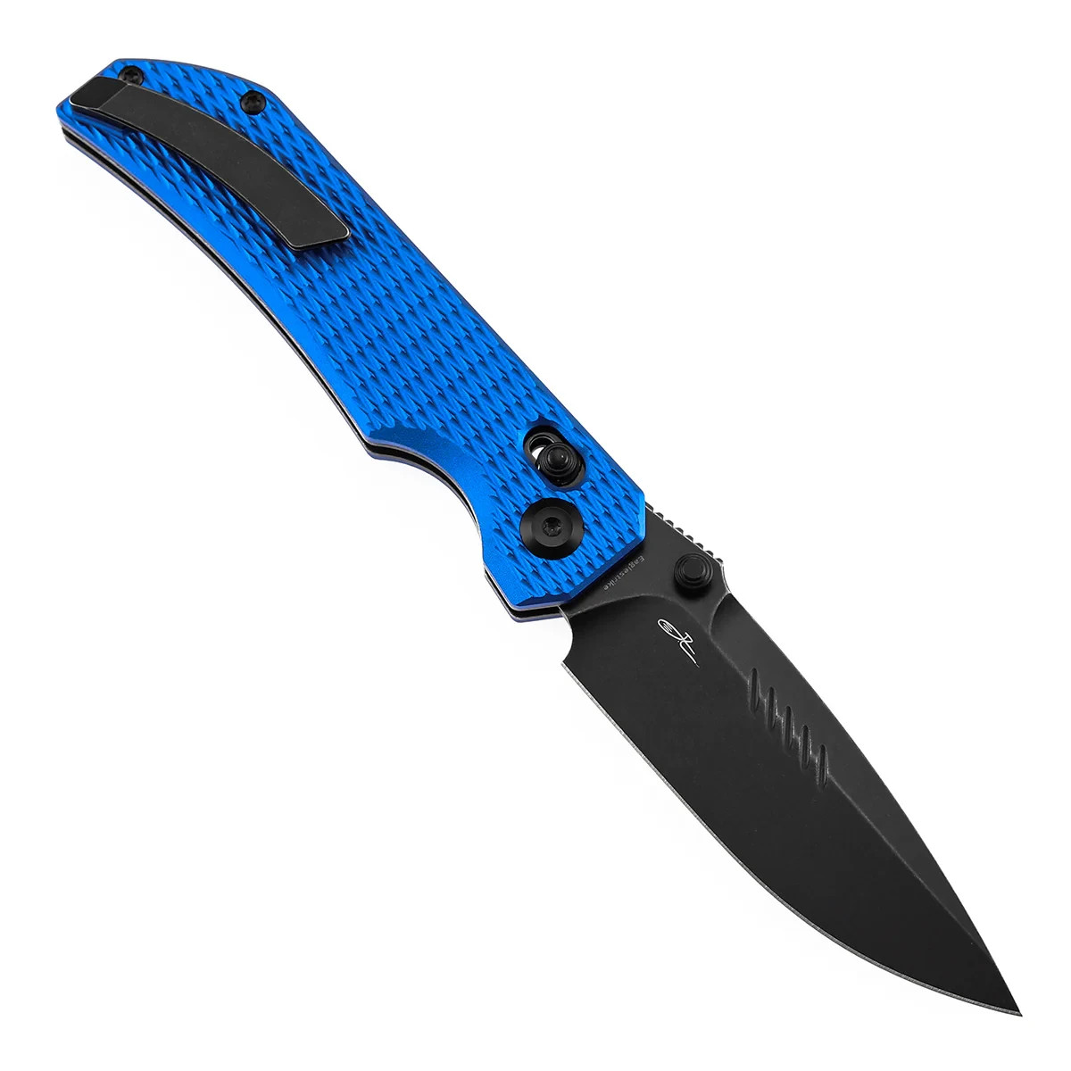 Tenable Knives Eaglestrike Folding Knife 3¾” Nitro V Steel Blade Aluminum Handle