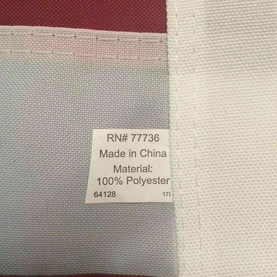 3x5ft US American Flag Heavy Duty Embroidered Stars Sewn Stripes 100% Polyester