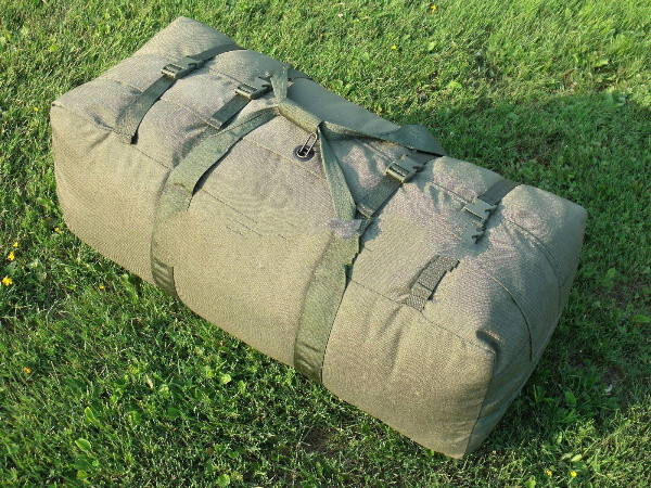 Improved Duffel Bag USGI Deployment Travel OD Duffle NO PAINT OR HOLES EXC