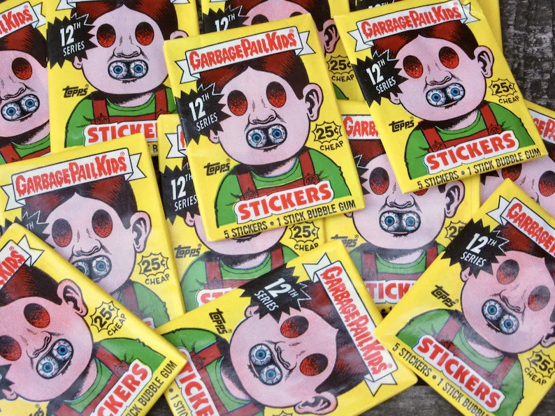 Vintage Garbage Pail Kids Original Series 12 Pack 12th Series Wax Pack GPK OS12
