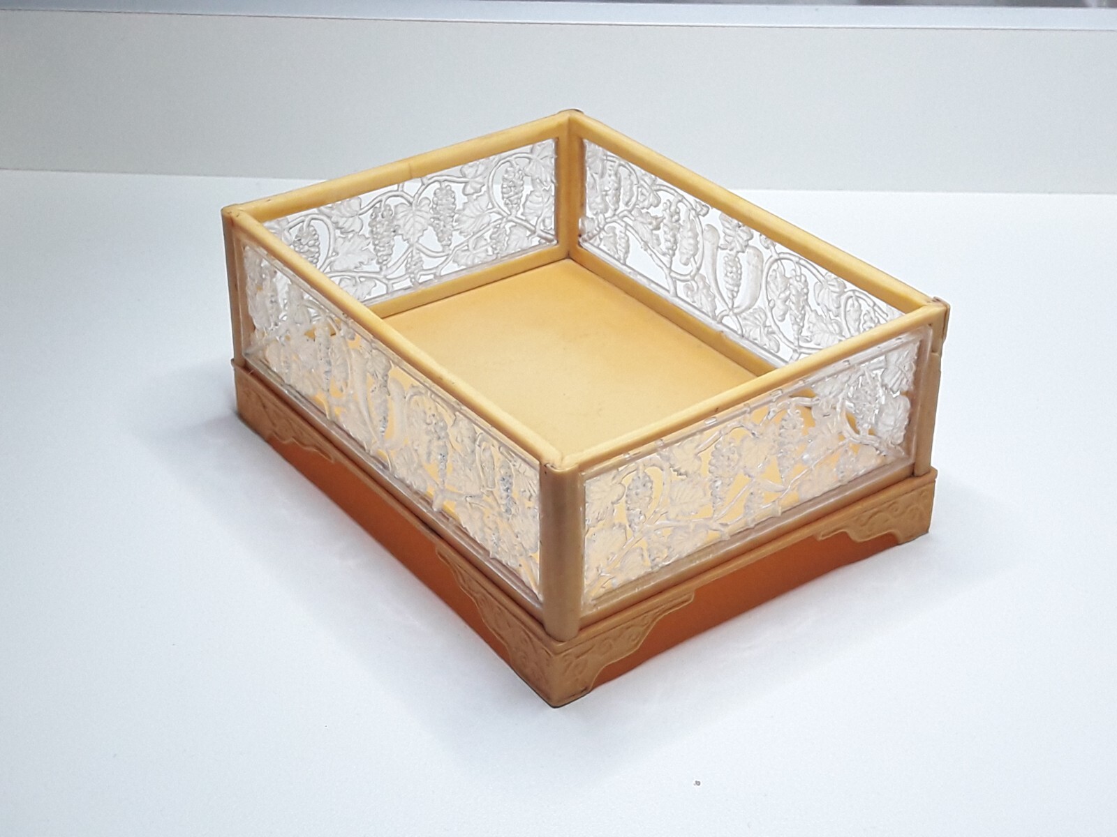 Vintage Soviet Box Casket Eagle Pyatigorsk Plastics Plant Carbolite USSR Rarity