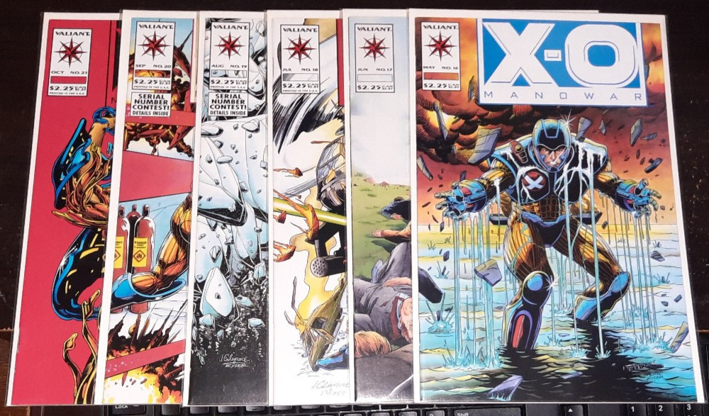 Valiant Comics – X-O Manowar (1992) – Single Issues – Combined Shipping
