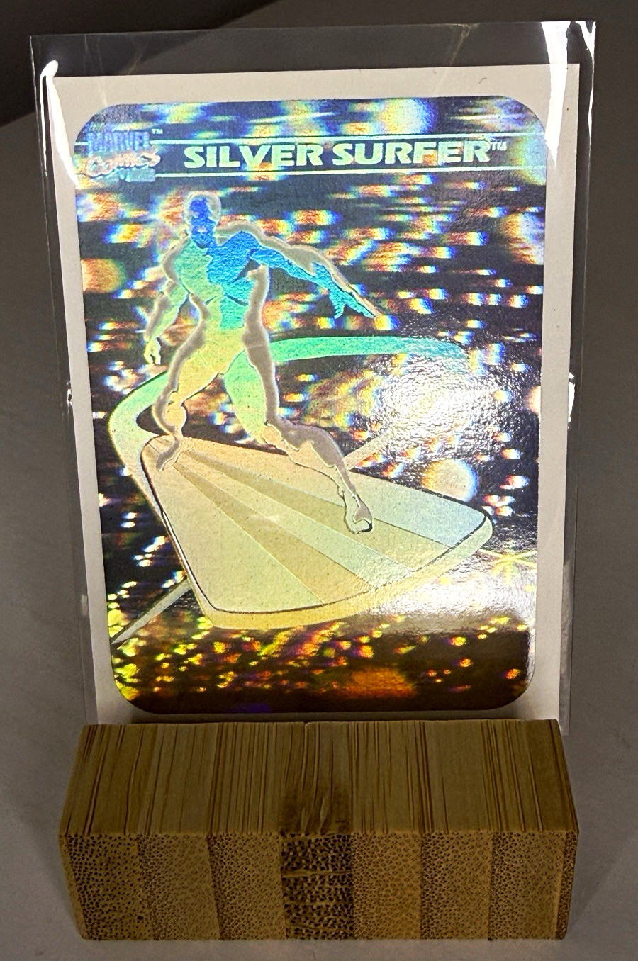 Impel 1990 Marvel Universe Hologram Cards Silver Surfer MH3 Hologram Insert