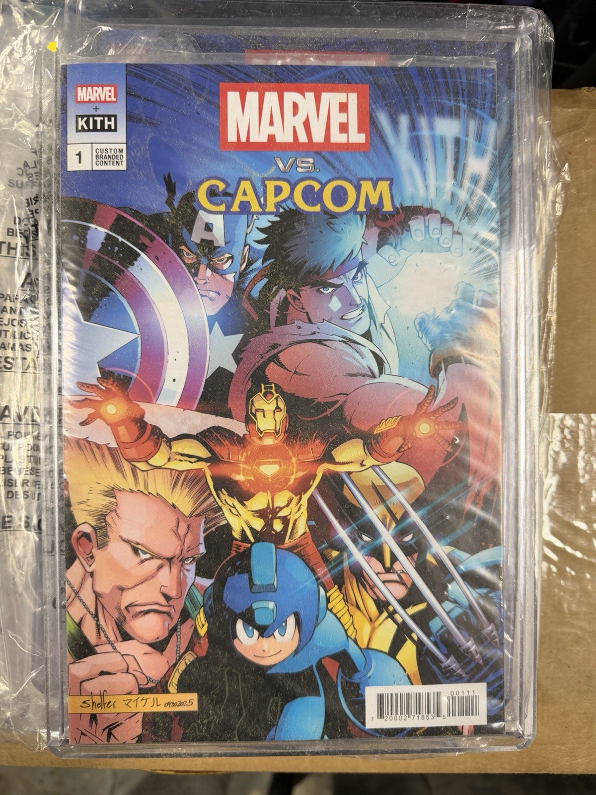 Kith x Marvel vs CAPCOM Comic Book IN HAND