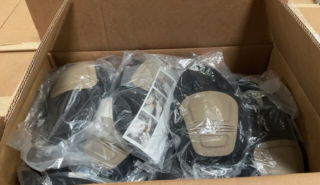 Crye Precision AirFlex Combat Knee Pads KHAKI SET PAD-KC3-01-000 5571 New