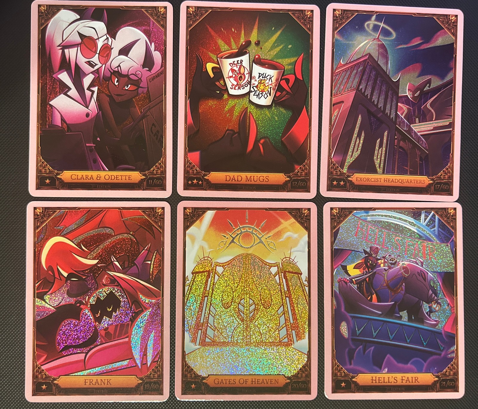Hazbin Hotel Blaster Box Season 2 Trading Cards 2nd Ed NF&Foil&Opti (READ BELOW)