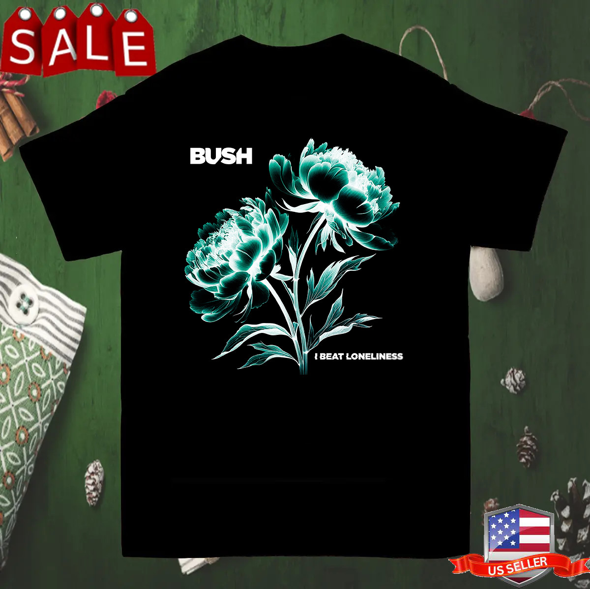 I Beat Loneliness Bush Band Unisex T-Shirt All Size OL126