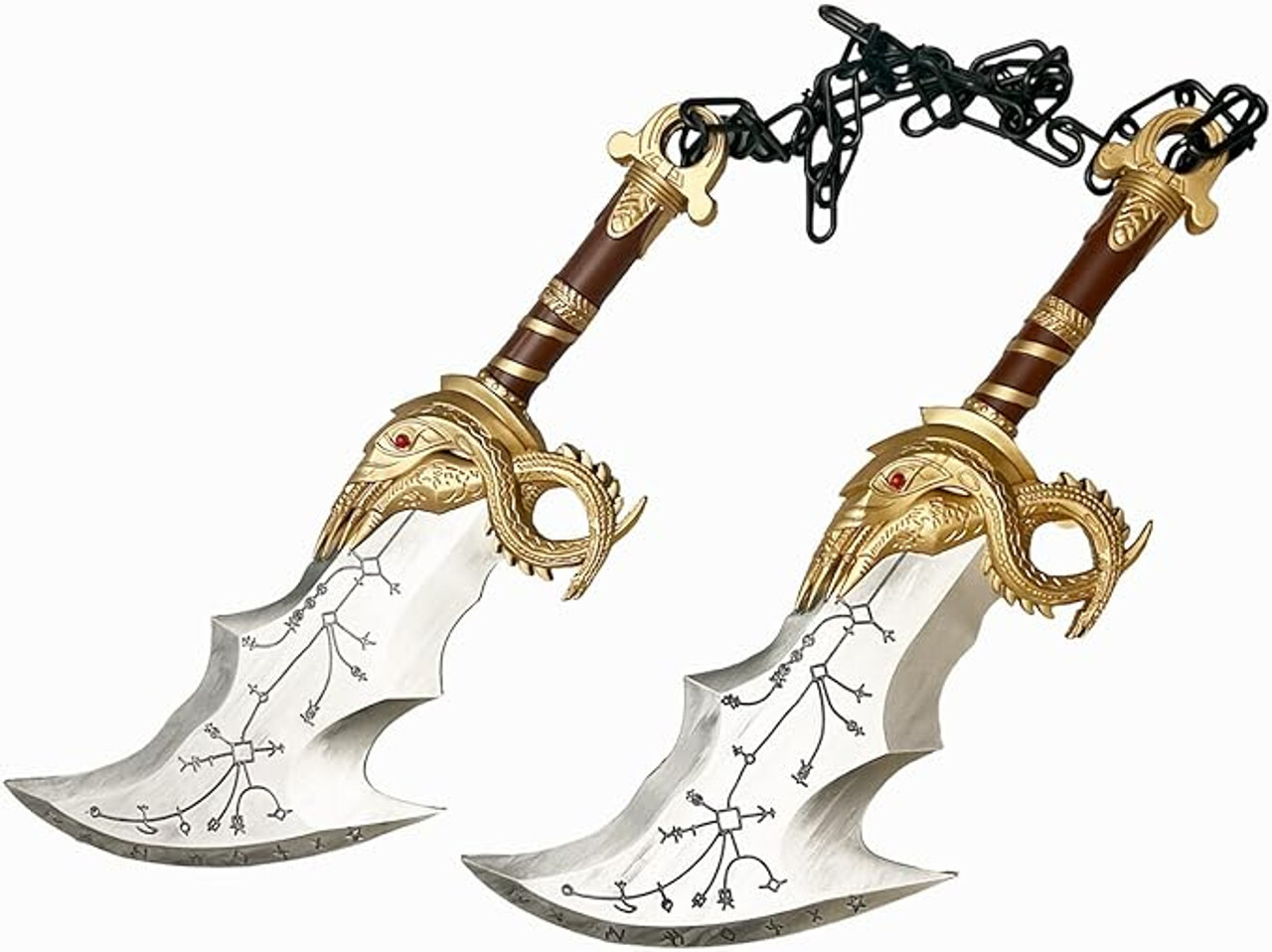God of War Swords Kratos Blades of Chaos High Density Foam Sword