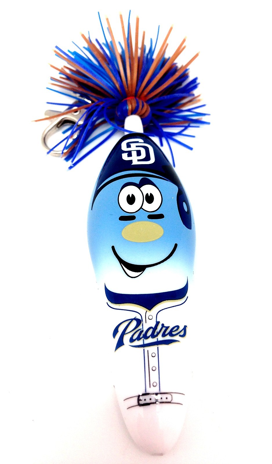 San Diego Padres Pen Kooky Klicker Belt Clip MLB Baseball Ball Point Key 2 Chain