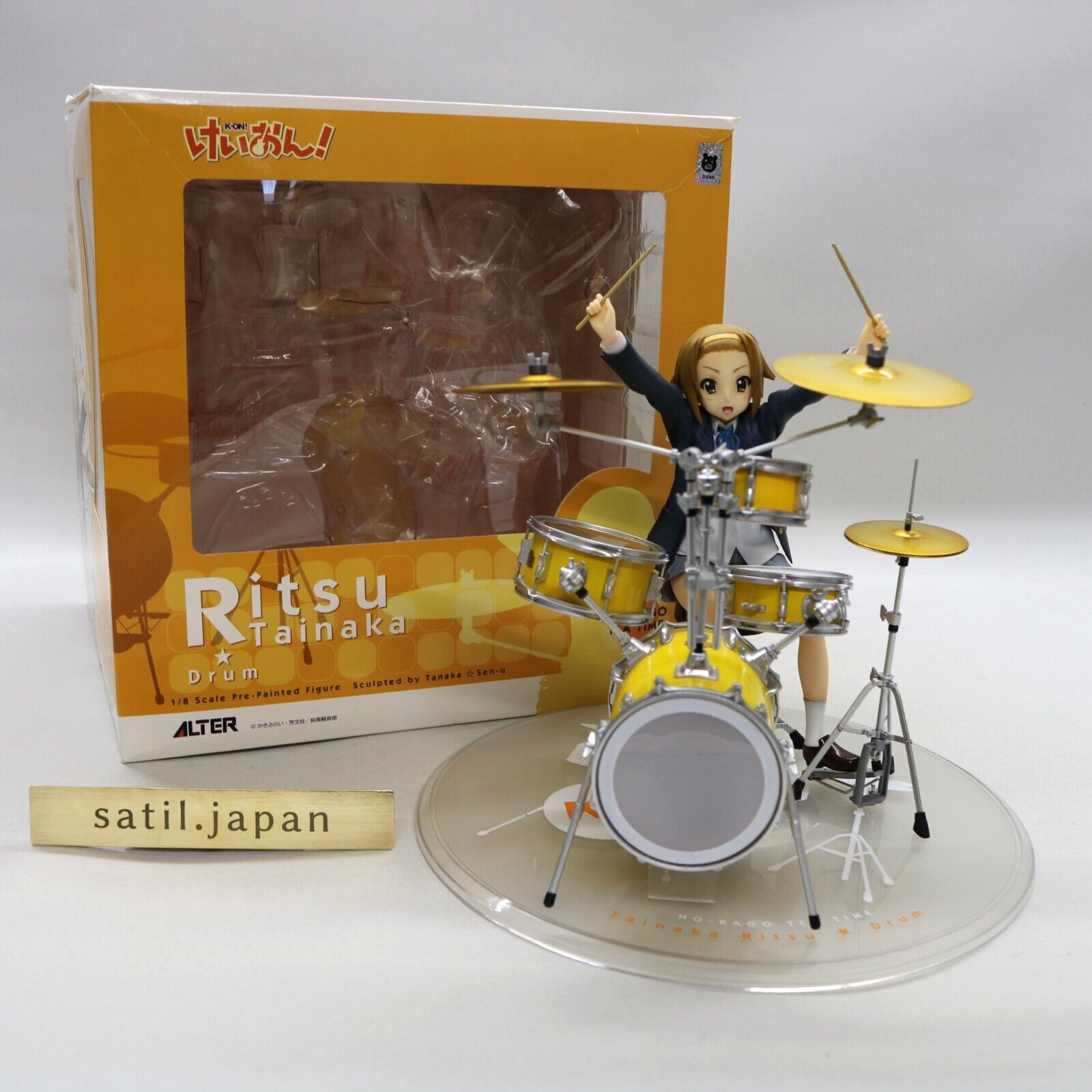 [USED] Alter K-On! Ritsu Tainaka 1/8 Scale PVC Figure 190mm