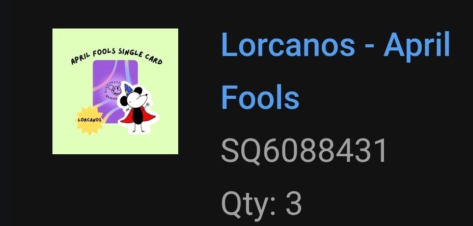 Dysfunctional Passholder POKENOT, NO PIECE, LORCANO-APRIL FOOLS BLINDBOX PRESALE