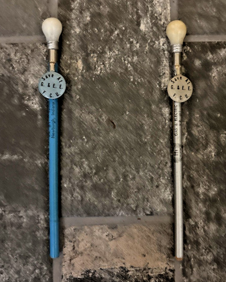Vintage Gas & Electric Employees FC U Ferstel Rd Newburgh Indiana Lot of 2