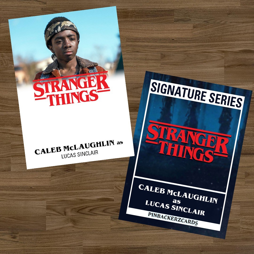 Stranger Things Autograph Trading Card Convention Ready Signature Cards