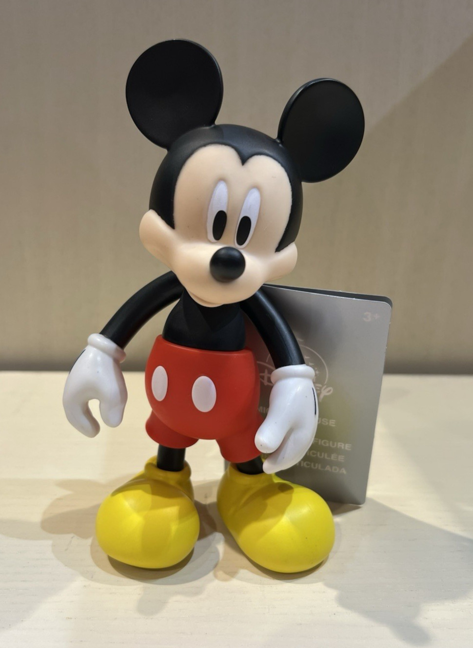 Disney World Parks Mickey Mouse Articulated Plastic Figure NEW