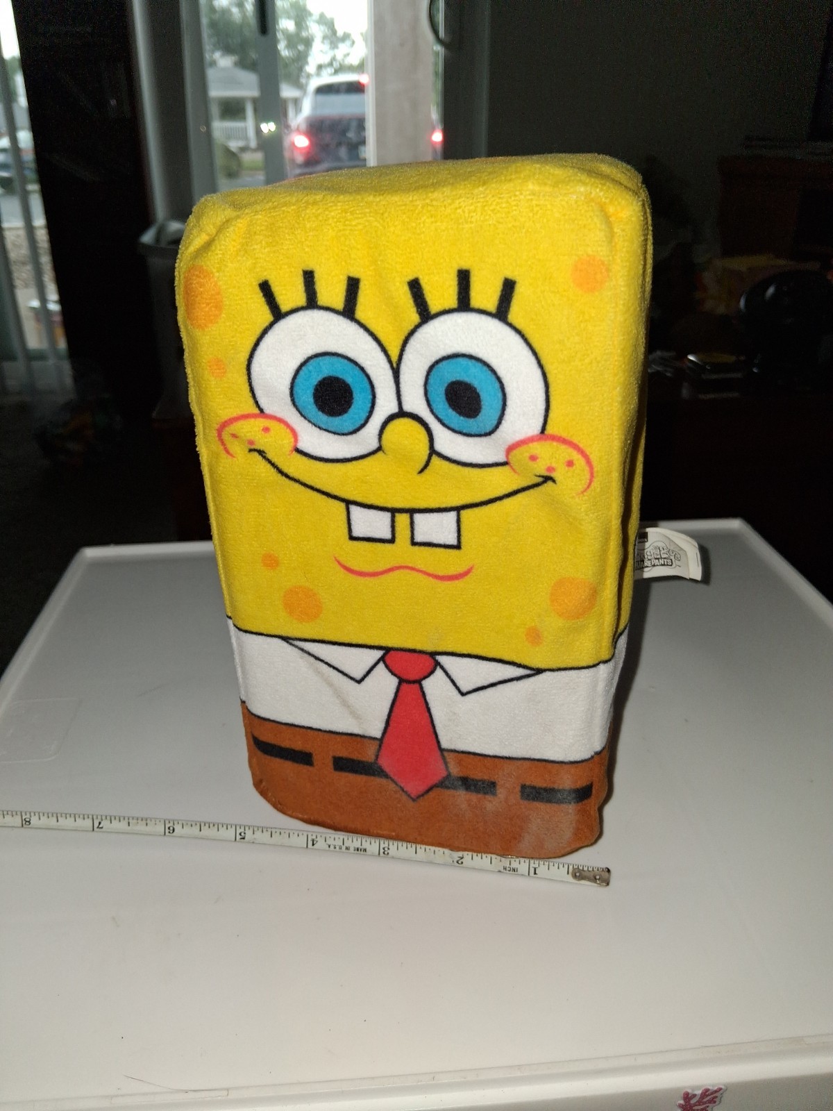 Nickelodeon SpongeBob SquarePants Plush 8 in Yellow Polyurethane Foam 2016
