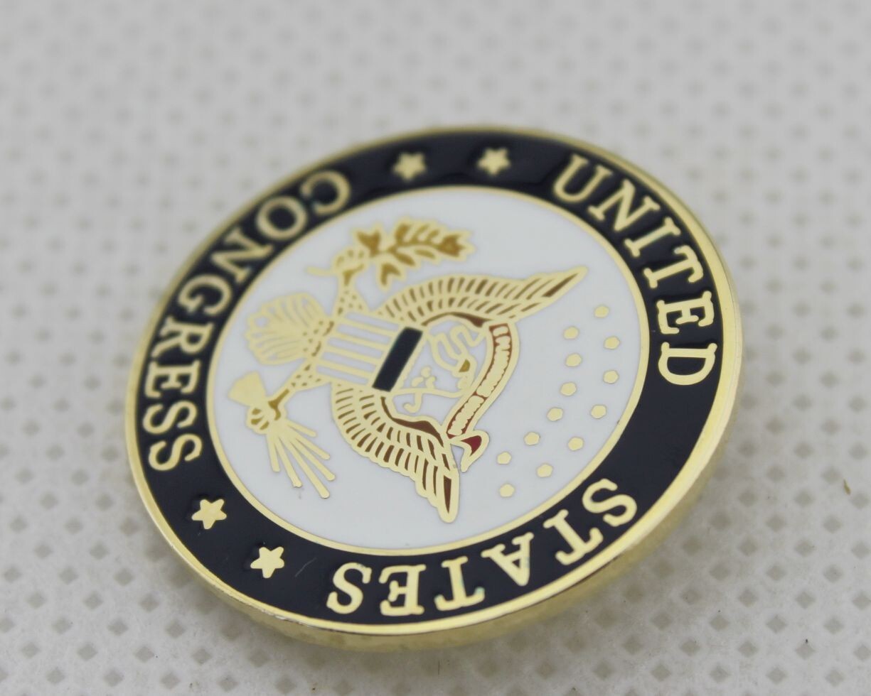US CONGRESS LAPEL BAGE PIN