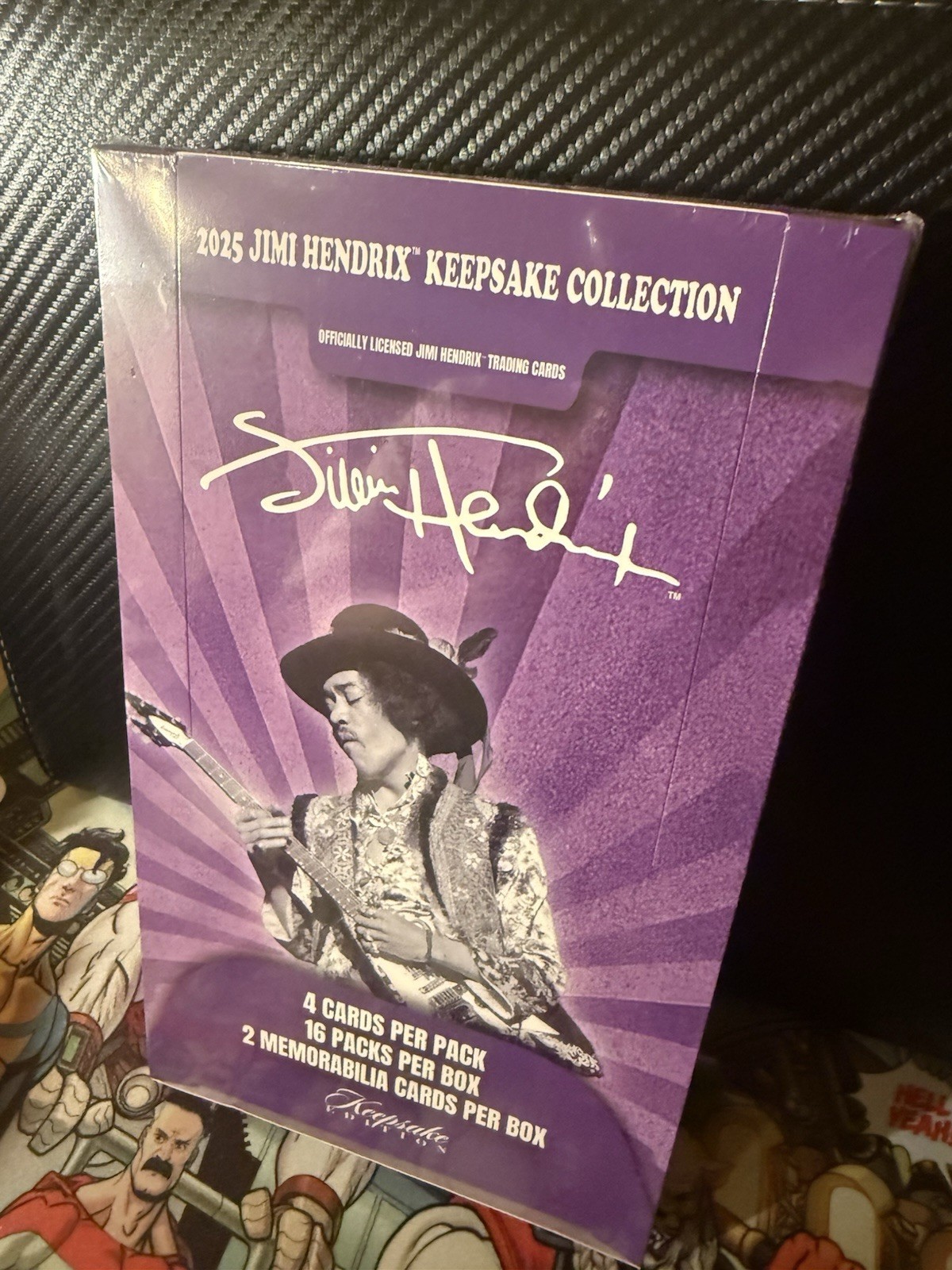 2025 Keepsake Jimi Hendrix Premiere Edition Hobby Box New Factory Sealed