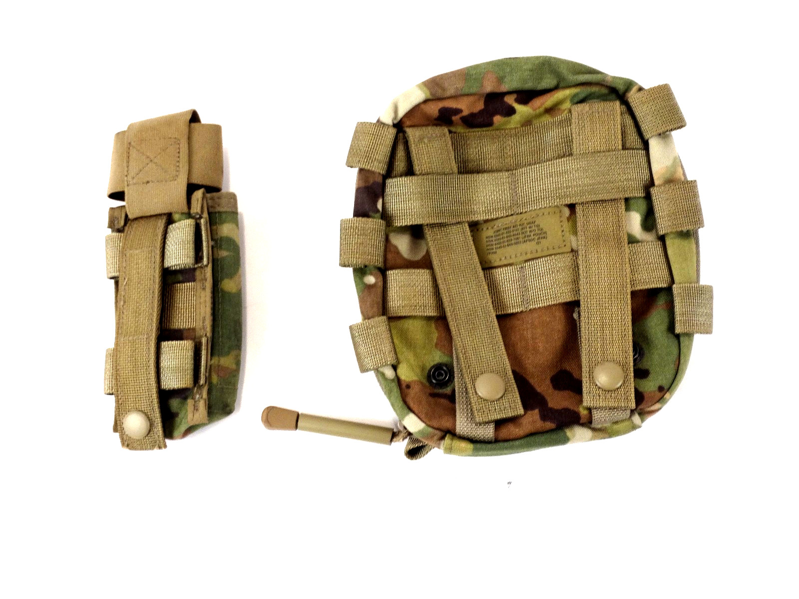 USAF OCP Joint First Aid Kit (empty) w/Tourniquet Pouch