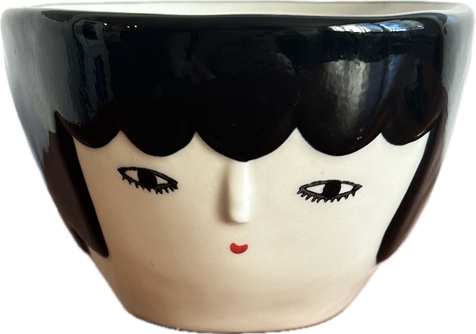 Kinska Ceramic Face Planter Pot