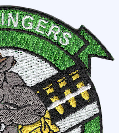 VFA-105 Gunslingers patch – Rhino Strike Fighter Squadron